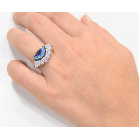 Δαχτυλίδι από ροζ χρυσό 14 καρατίων