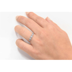 Δαχτυλίδι από λευκόχρυσο14 καρατίων