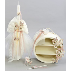 ΠΑΚΕΤΟ ΒΑΠΤΙΣΗΣ ΓΙΑ ΚΟΡΙΤΣΑΚΙ ΠΕΤΑΛΟΥΔΑ ΜΕ ΡΟΥΧΟ Carousel ΠΚ-322