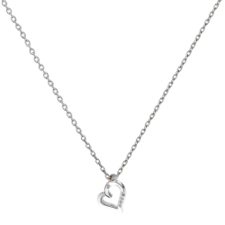 Κολιέ λευκόχρυσο 14 καρατίων