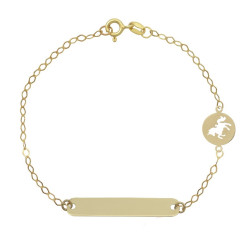 Ταυτότητα απο χρυσό 9 καρατίων