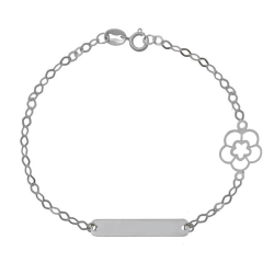 Ταυτότητα απο Λευκόχρυσο 9 καρατίων