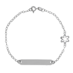 Ταυτότητα απο Λευκόχρυσο 9 καρατίων