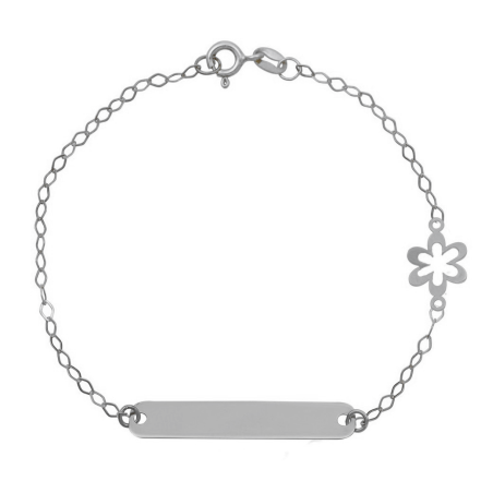 Ταυτότητα απο Λευκόχρυσο 9 καρατίων