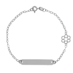 Ταυτότητα απο Λευκόχρυσο 9 καρατίων