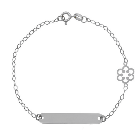 Ταυτότητα απο Λευκόχρυσο 9 καρατίων