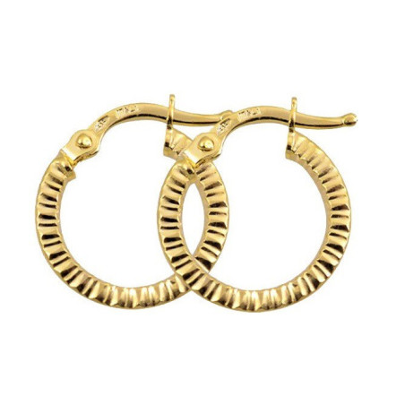 Σκουλαρίκια Κρίκοι από Χρυσό 14 Καρατίων