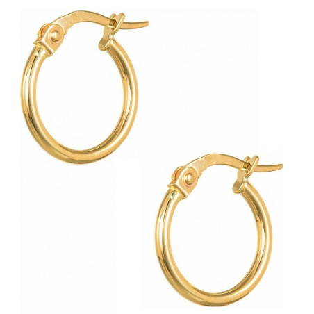 Σκουλαρίκια Κρίκοι από Χρυσό 14 Καρατίων