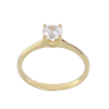 Μονόπετρο 14Κ χρυσο με Ζιρκόν