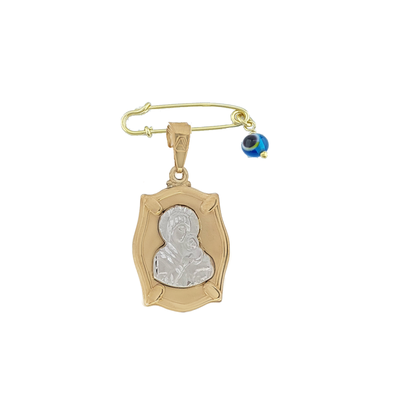 Παραμάνα φυλαχτό από χρυσό 9 Καρατίων