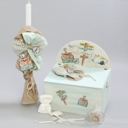 ΣΕΤ ΒΑΠΤΙΣΗΣ ΓΙΑ ΑΓΟΡΑΚΙ ΤΑΞΙΔΙ Ζ40-187