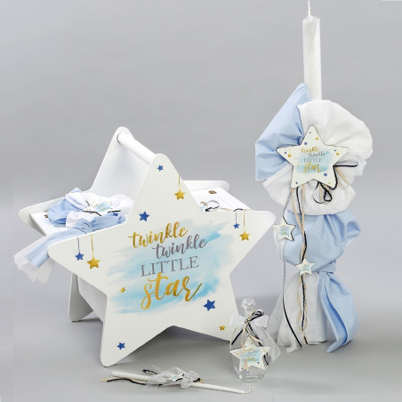 ΣΕΤ ΒΑΠΤΙΣΗΣ ΓΙΑ ΑΓΟΡΑΚΙ LITTLE STARS  Ζ40-53