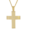 Χρυσός γυναικείος σταυρός 14 Καρατίων