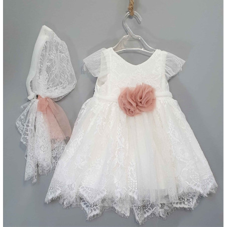 Βαπτιστικό Ρούχο για Κορίτσι Carousel