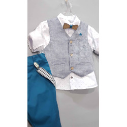 Βαπτιστικά Ρούχα για Αγόρια Carousel