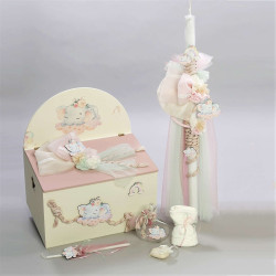 ΣΕΤ ΒΑΠΤΙΣΗΣ ΓΙΑ ΚΟΡΙΤΣΑΚΙ ΕΛΕΦΑΝΤΑΚΙ Ζ40-252