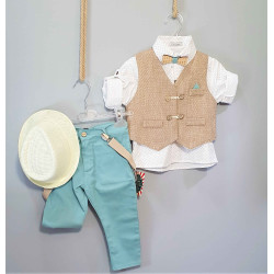 Βαπτιστικά Ρούχα για Αγόρια Carousel