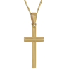 Χρυσός αντρικός σταυρός 14 Καρατίων