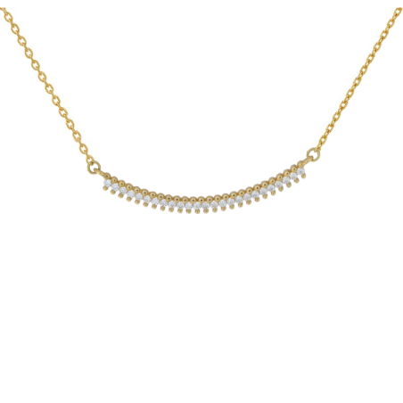 Κολιέ Χρυσό 14 καρατίων μπάρα