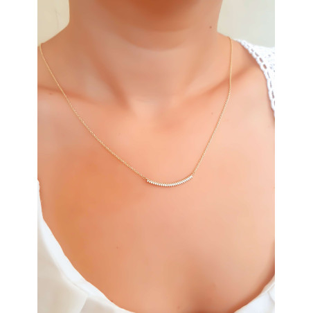 Κολιέ Χρυσό 14 καρατίων μπάρα