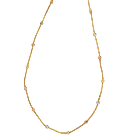 Κολιέ καδένα Χρυσό 14 καρατίων