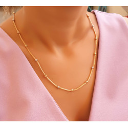 Κολιέ καδένα Χρυσό 14 καρατίων