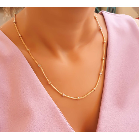 Κολιέ καδένα Χρυσό 14 καρατίων