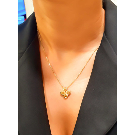 Κολιέ  Χρυσό 14 καρατίων Σταυρός