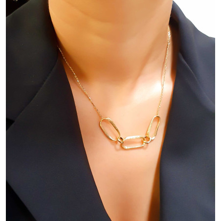 Κολιέ  Χρυσό 14 καρατίων με κρίκος