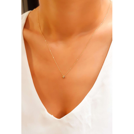 Κολιέ χρυσό 14 καρατίων σταυρουδάκι