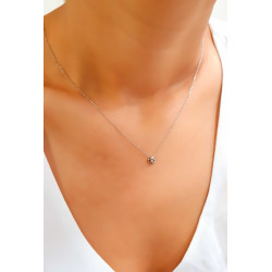 Κολιέ χρυσό 14 καρατίων σταυρουδάκι