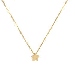 Κολιέ χρυσό 14 καρατίων αστεράκι