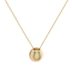 Κολιέ χρυσό 14 καρατίων πέταλο