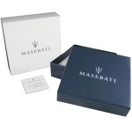 Βραχιόλι Maserati από καφέ δερμάτινο λουράκι Βραχιόλι Maserati από καφέ δερμάτινο λουράκι