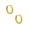 Σκουλαρίκια Κρίκοι από Χρυσό 14 Καρατίων
