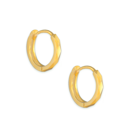 Σκουλαρίκια Κρίκοι από Χρυσό 14 Καρατίων