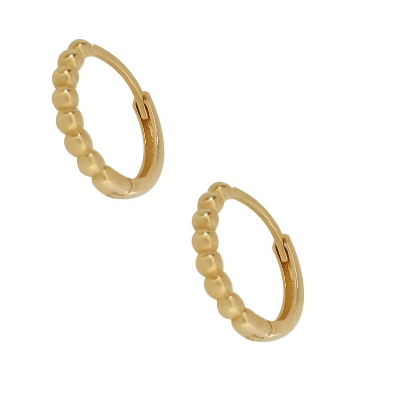 Σκουλαρίκια Κρίκοι από Χρυσό 14 Καρατίων