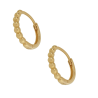 Σκουλαρίκια Κρίκοι από Χρυσό 14 Καρατίων
