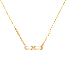 Κολιέ χρυσό 14 καρατίων άπειρο