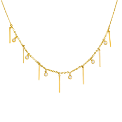 Κολιέ χρυσό 14 καρατίων