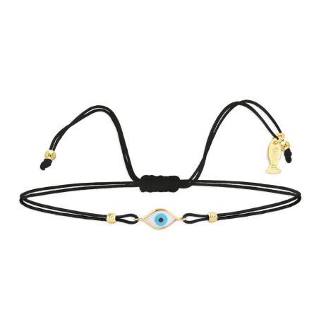 Βραχιόλι γυναικείο από ασήμι 925 ματάκι