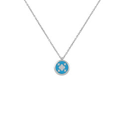 Κολιέ από ασήμι 925 ματάκι