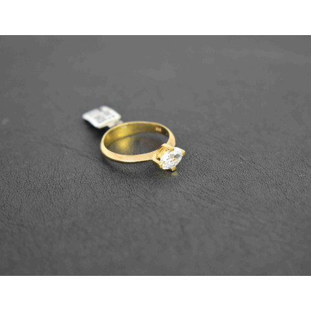 Μονόπετρο από Χρυσό 14 καρατίων