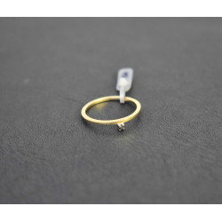 Δαχτυλίδι 14 καρατίων με διαμάντι