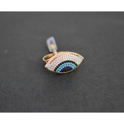 Δαχτυλίδι από ροζ χρυσό 14 καρατίων