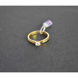 Μονόπετρο από χρυσό 14 καρατίων