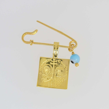 Παραμάνα φυλαχτό από χρυσό 9 Καρατίων