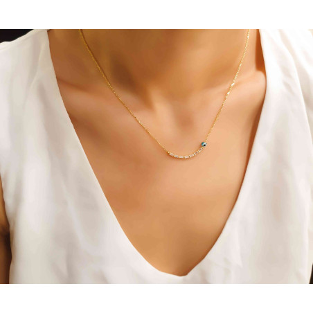 Κολιέ από χρυσό ασήμι 925 μπάρα