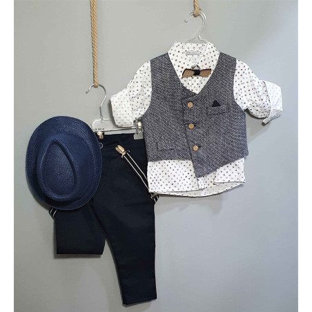 Βαπτιστικά Ρούχα για Αγόρια Carousel