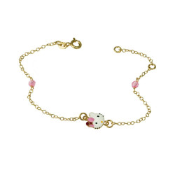 βραχιόλι χρυσό 14 καρατίων